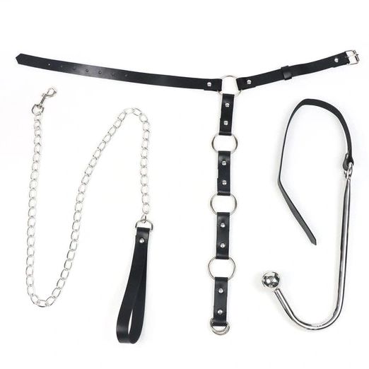 Anal Hooks Hook Collar Kinky 5853 Leash with Anal EverydayUse and 0728